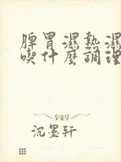 脾胃湿热湿气重吃什么调理封面