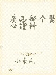 广西哪个医院有心理科