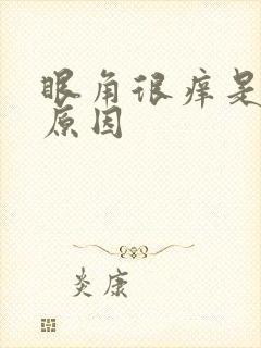 眼角很痒是什么原因