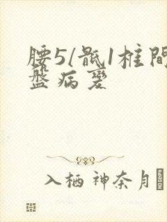 腰5/骶1椎间盘病变