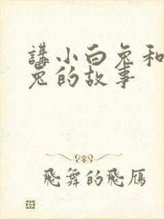 讲小白兔和小灰兔的故事封面
