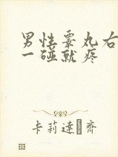 男性睾丸右边的一碰就疼