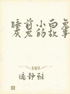 睡前小白兔和小灰兔的故事