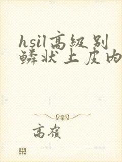 hsil高级别鳞状上皮内病变活检最好的结果