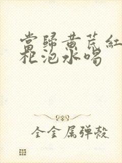 当归黄芪红枣枸杞泡水喝