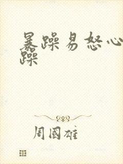 暴躁易怒心情烦躁封面