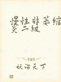 慢性非萎缩性胃炎二级