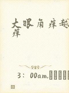 大眼角痒越揉越痒封面