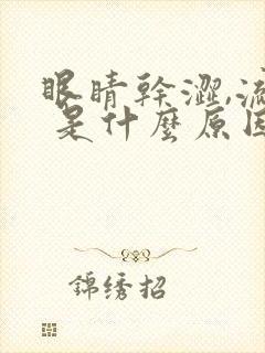 眼睛干涩,流泪 是什么原因