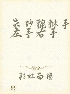 朱砂貔貅手链带左手右手