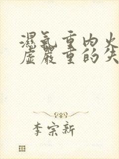 湿气重内火大脾虚严重的失眠