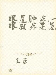 眼尾肿疼,一眨眼就疼是怎么回事封面