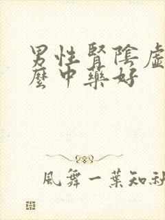 男性肾阴虚吃什么中药好