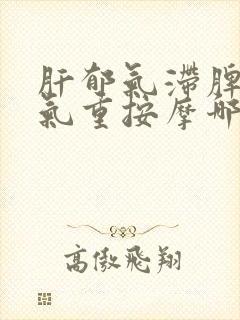 肝郁气滞脾虚湿气重按摩哪里