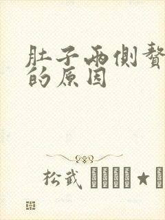 肚子两侧赘肉多的原因