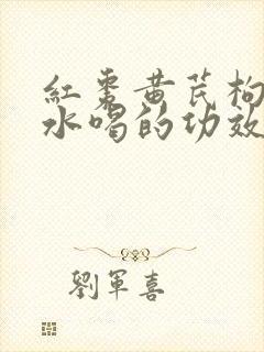 红枣黄芪枸杞泡水喝的功效和副作用封面