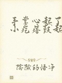 手掌心起了一个小疙瘩鼓起硬硬的