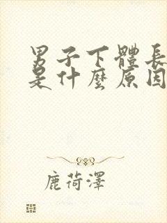 男子下体长虱子是什么原因引起的