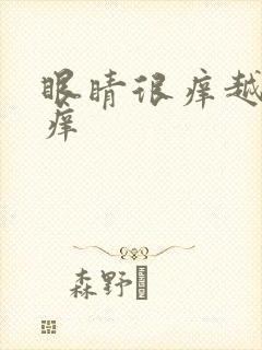 眼睛很痒越揉越痒封面