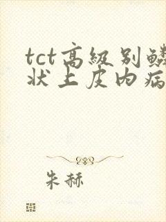 tct高级别鳞状上皮内病变活检可能的结果
