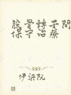 股骨转子间骨折保守治疗封面