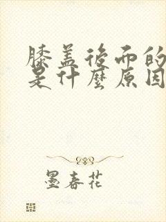 膝盖后面的筋疼是什么原因造成的