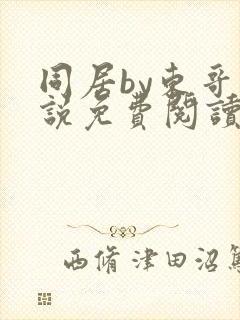 同居by东哥小说免费阅读全文无弹窗