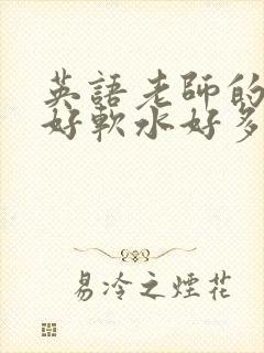 英语老师的兔子好软水好多