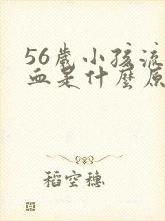 56岁小孩流鼻血是什么原因