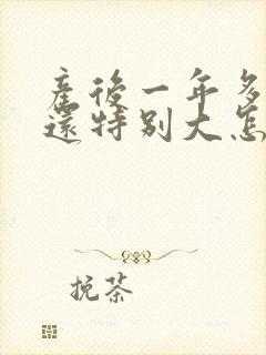 产后一年多肚子还特别大怎么办封面