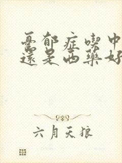 忧郁症吃中药好还是西药好