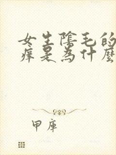 女生阴毛的地方痒是为什么