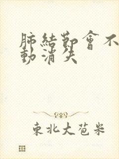 肺结节会不会自动消失