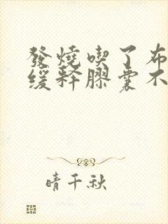 发烧吃了布洛芬缓释胶囊不退烧怎么办