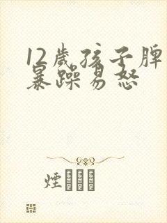 12岁孩子脾气暴躁易怒