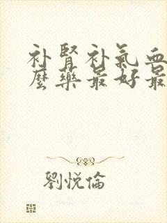 补肾补气血吃什么药最好最快
