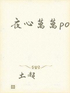 夜心万万po