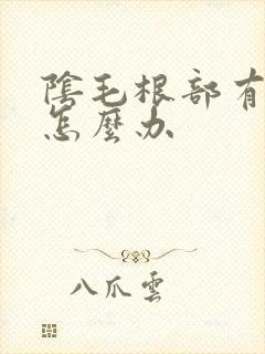阴毛根部有阴虱怎么办