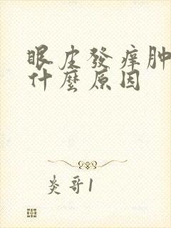 眼皮发痒肿了是什么原因