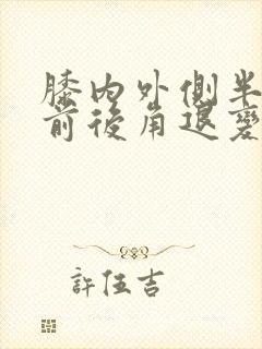 膝内外侧半月板前后角退变