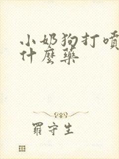 小奶狗打喷嚏吃什么药