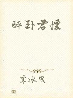 醉卧君怀封面