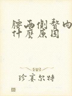腰两侧赘肉多是什么原因