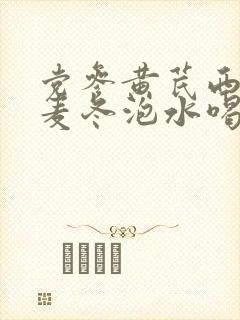 党参黄芪西洋参麦冬泡水喝的功效