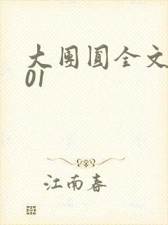 大团圆全文阅读01
