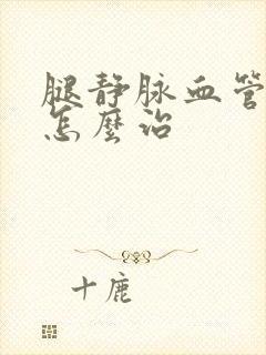 腿静脉血管曲张怎么治