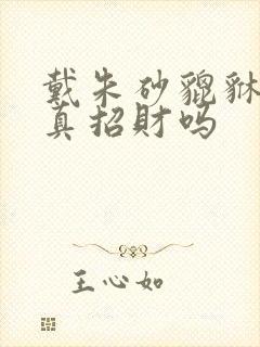 戴朱砂貔貅吊坠真招财吗