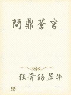 问鼎苍穹封面