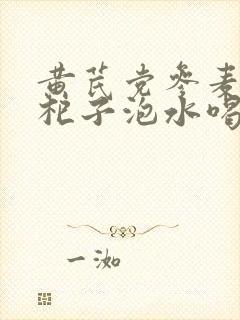 黄芪党参麦冬枸杞子泡水喝的功效
