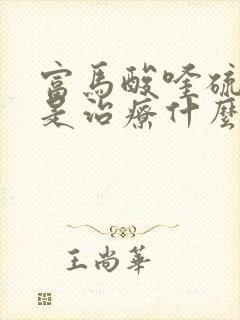 富马酸喹硫平片是治疗什么的